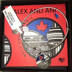NWT silver Toronto Alex & Ani bracelet